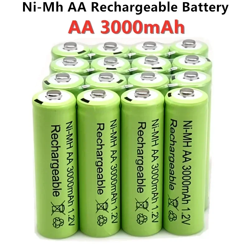1.2V AA 3000mAh NiMH 1.2V Rech - Fire Torch Solar ulasan dan harga