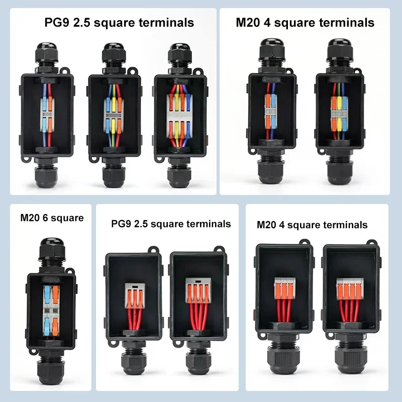 M20 PG9 2-Way with terminal 2  - Outdoor Lighting Junction Box ulasan dan harga