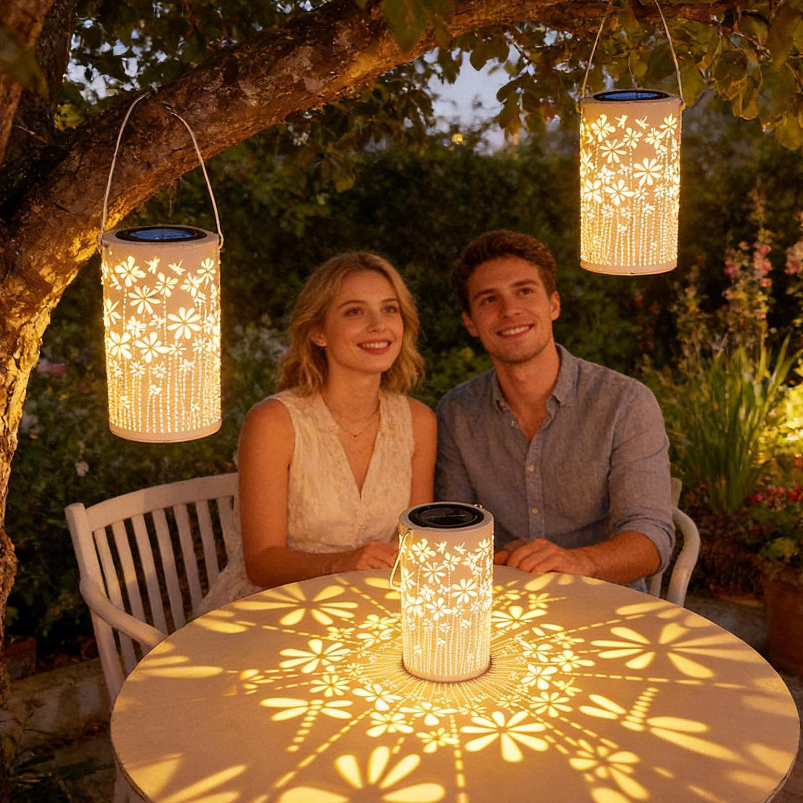 Solar Lanterns Colorful Metal  - Outdoor Lighting House ulasan dan harga