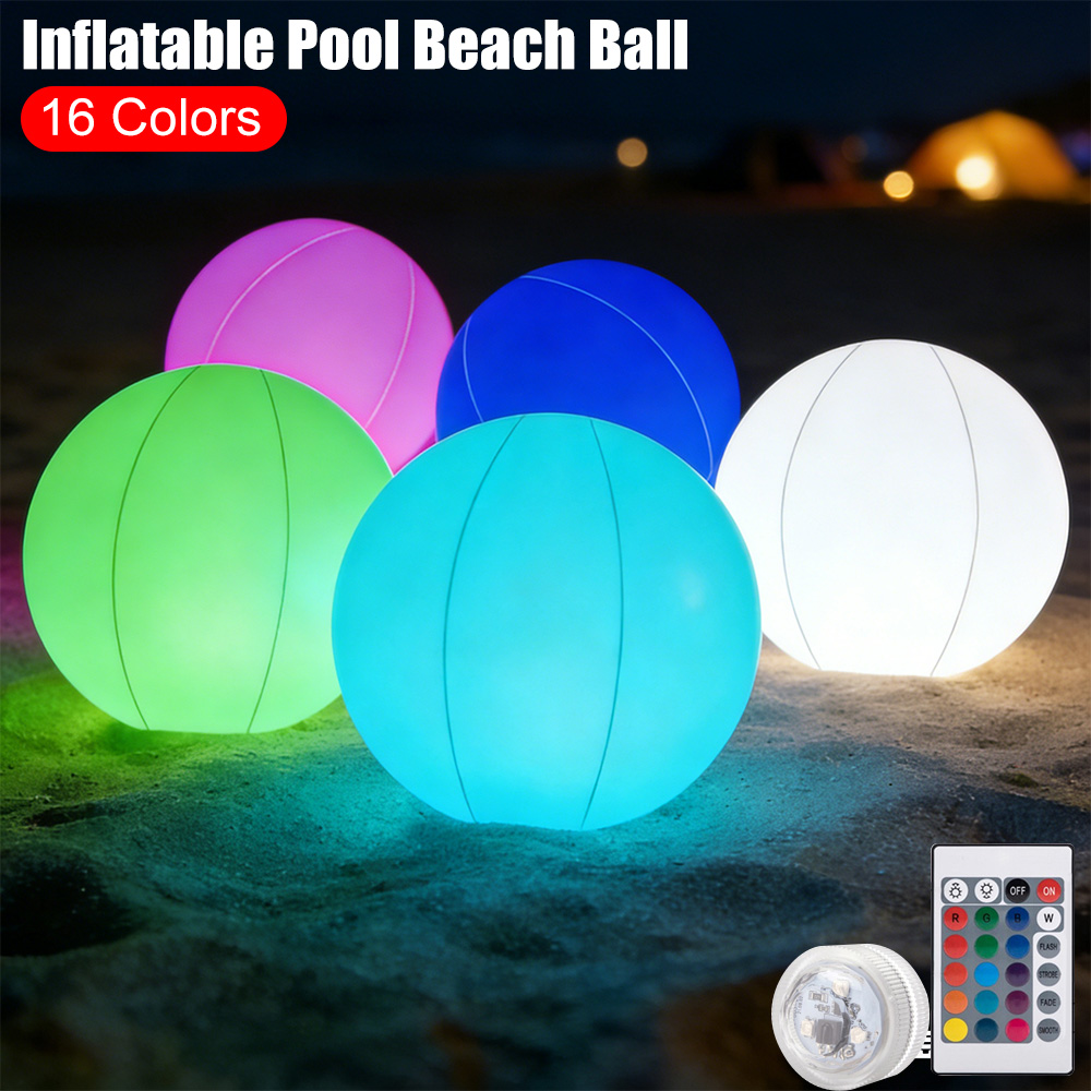Inflatable Pool Beach Ball Lum - Outdoor Lighting Around Pool ulasan dan harga
