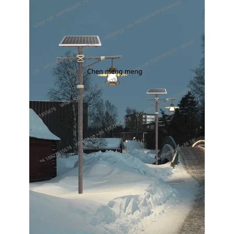 Solar retro park light Outdoor - Outdoor Lighting Spotlight ulasan dan harga