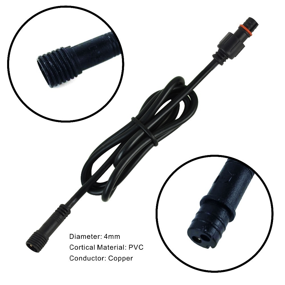 2pin DC LED Cable 1 Metre Exte - Outdoor Lighting Cable ulasan dan harga