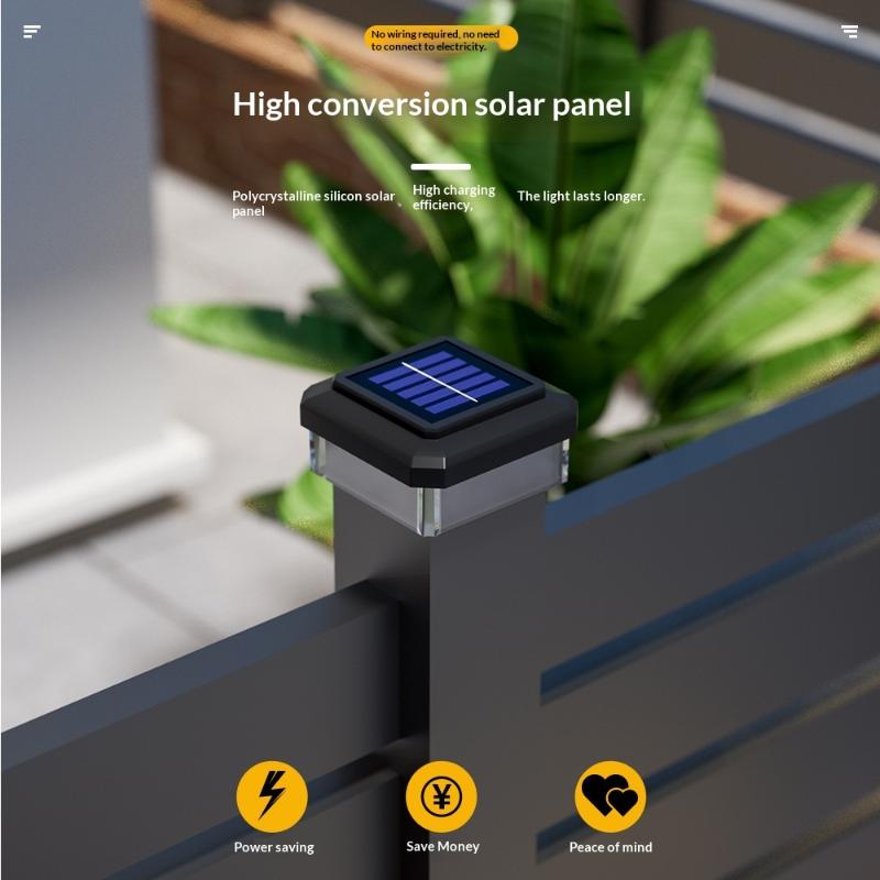 Solar LED Post Cap Light for O - Halo Outdoor Lighting ulasan dan harga