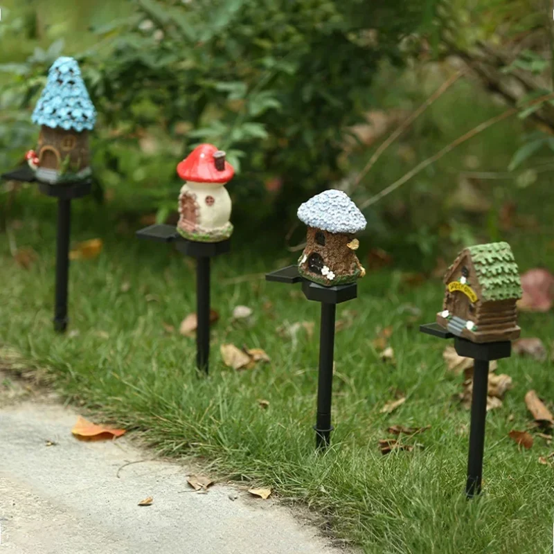 1pc Creative Solar Resin Mushr - Outdoor Lighting Architectural ulasan dan harga