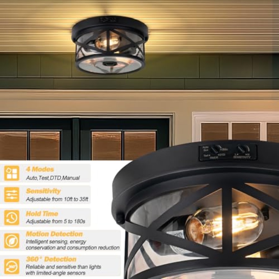 Motion Sensor Outdoor Ceiling  - Outdoor Lighting With Motion Sensor ulasan dan harga