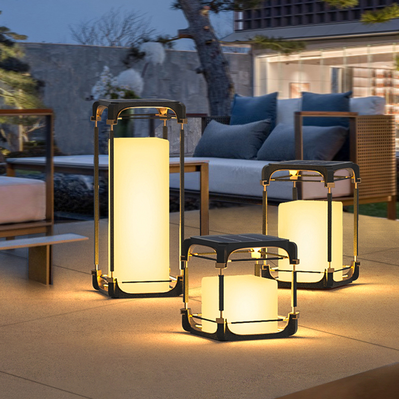 Luminous Floor Lamp Courtyard  - Outdoor Lighting Garden ulasan dan harga