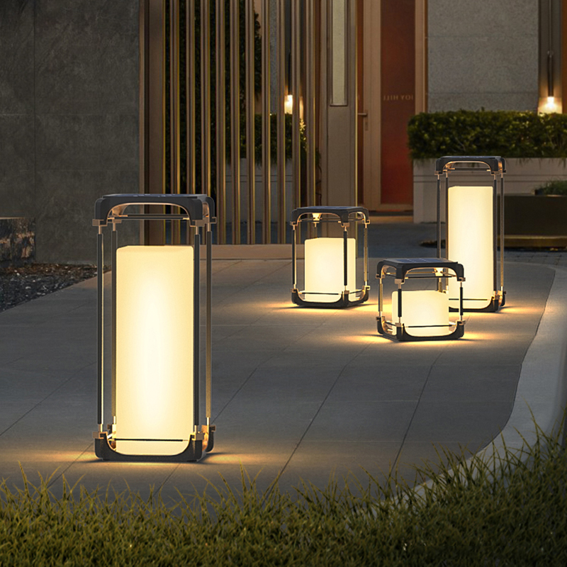 Luminous Floor Lamp Courtyard  - Outdoor Lighting Garden ulasan dan harga