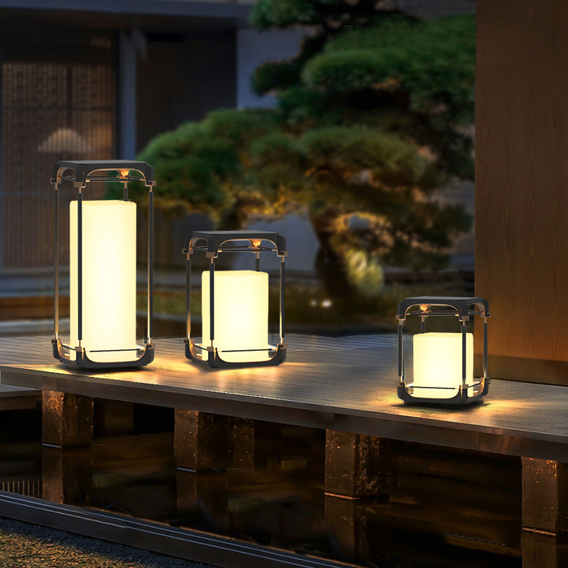 Luminous Floor Lamp Courtyard  - Outdoor Lighting Garden ulasan dan harga