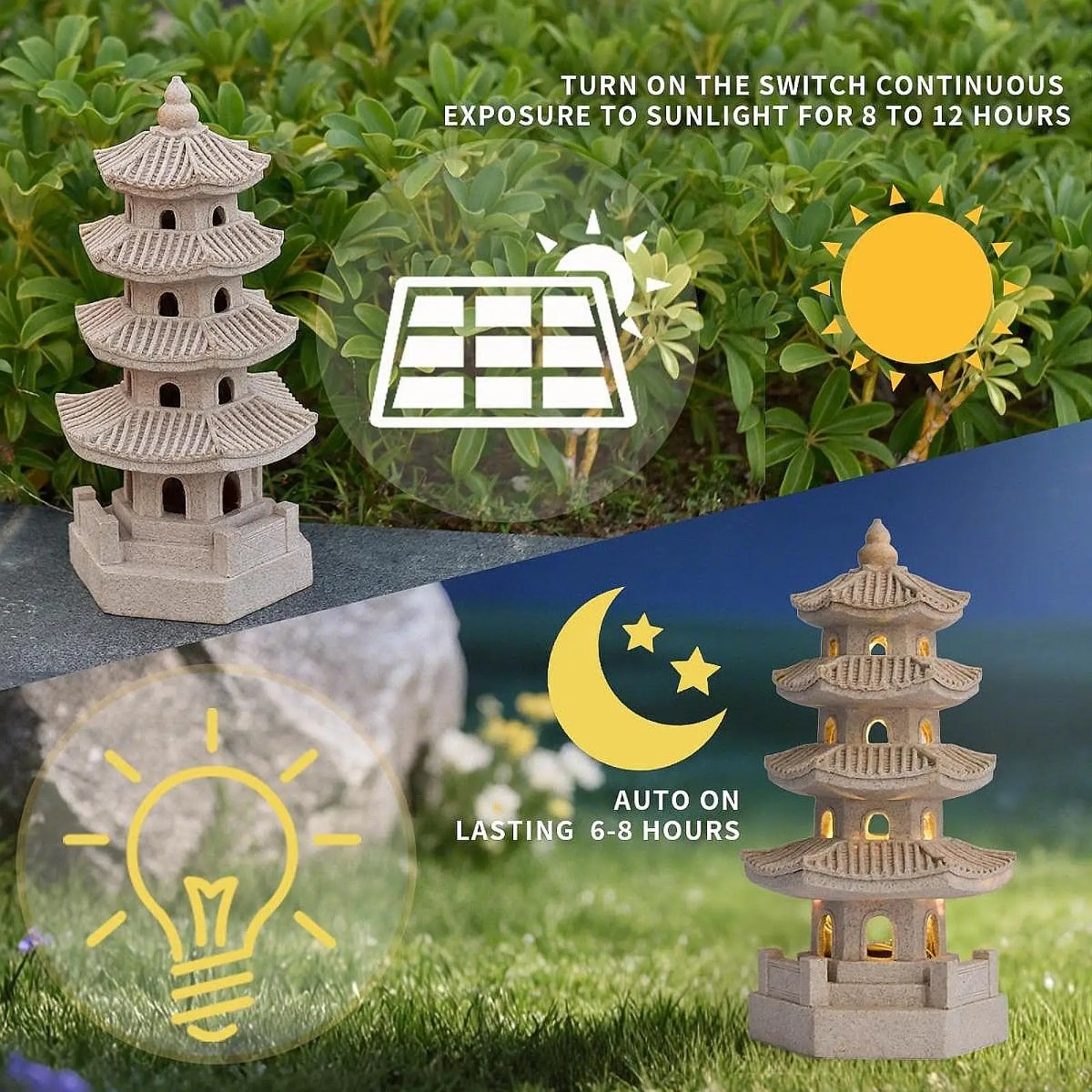 Solar Garden Lights Outdoor La - Outdoor Lighting Architectural ulasan dan harga