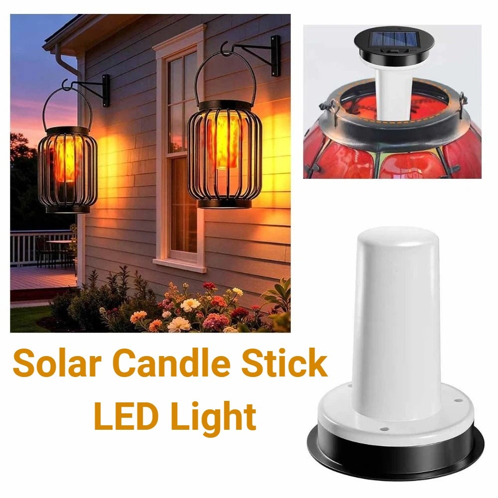 Realistic Flame Torch Light So - Fire Torch Solar ulasan dan harga