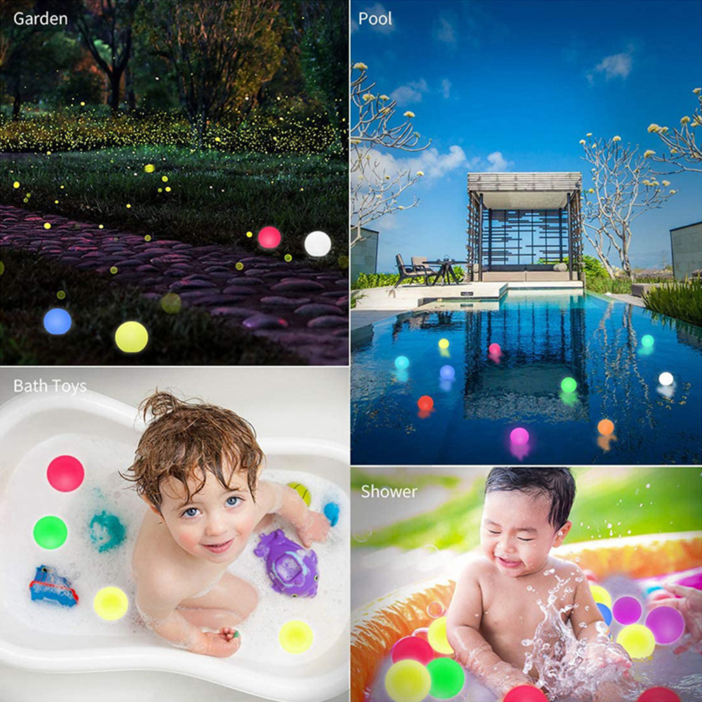 LED Glowing Ball Night Light R - Outdoor Lighting Around Pool ulasan dan harga