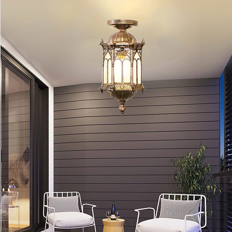 Outdoor Waterproof Courtyard E - Outdoor Lighting Under Roof ulasan dan harga