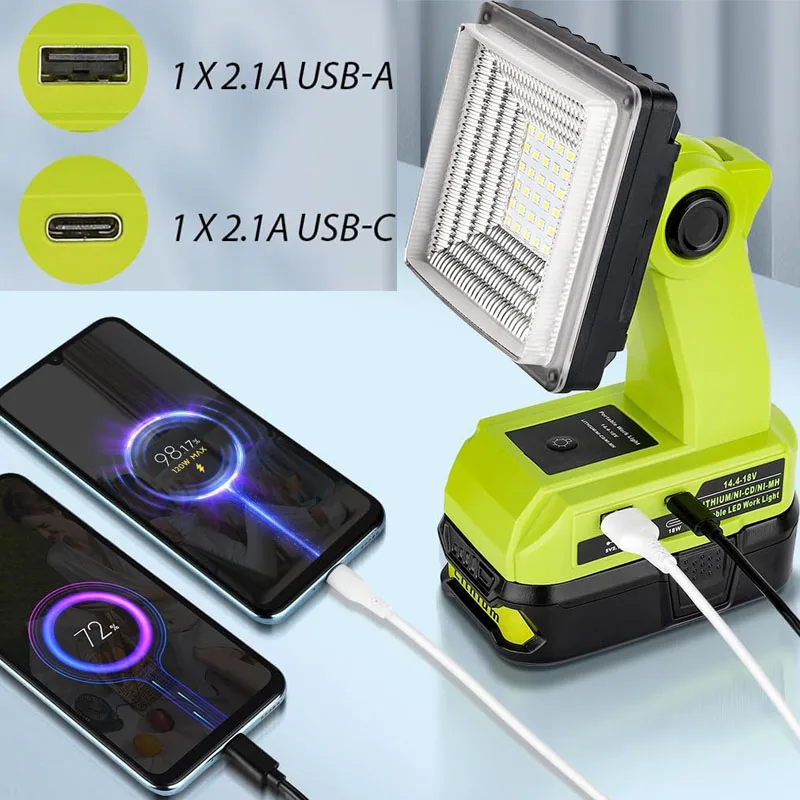 For Ryobi 18V Li-ion Battery 2 - Outdoor Lighting Bollards ulasan dan harga