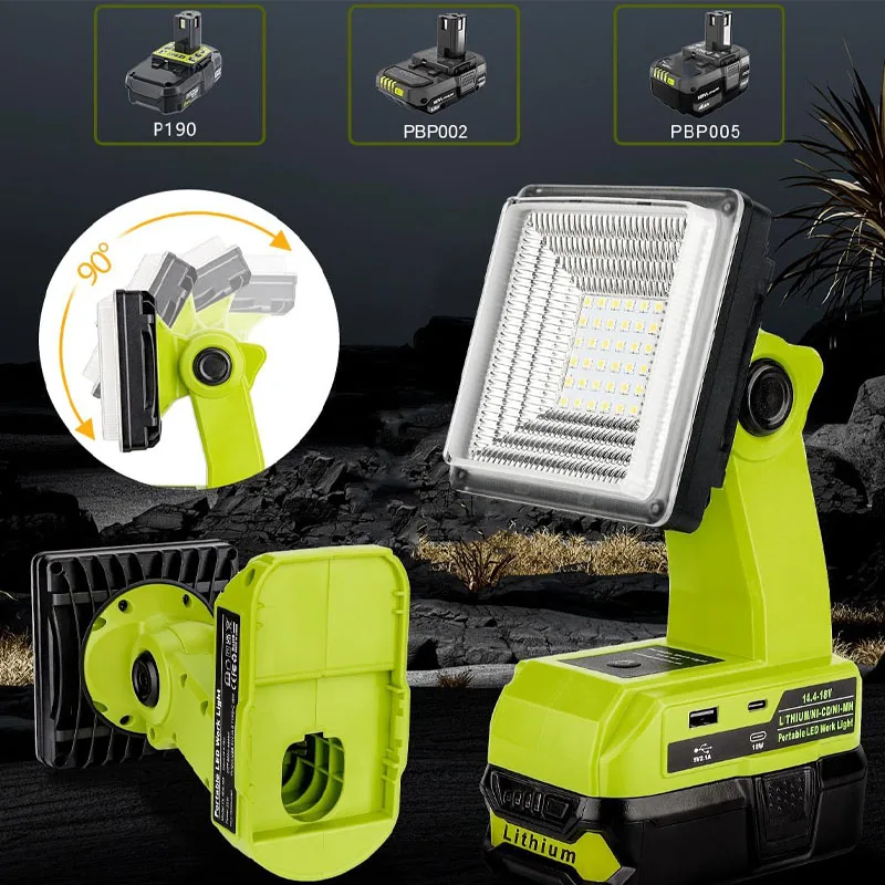 For Ryobi 18V Li-ion Battery 2 - Outdoor Lighting Bollards ulasan dan harga