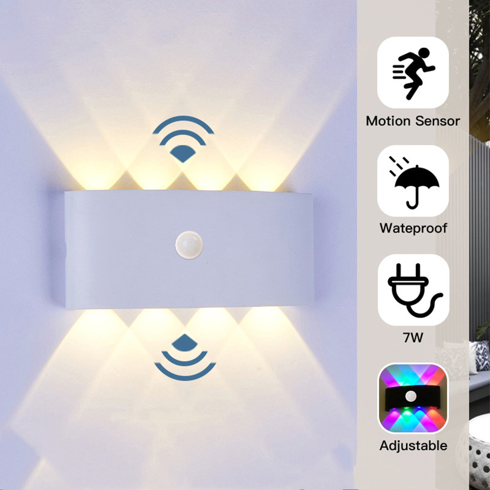 PIR Motion Sensor Wall Lamp AC - Outdoor Lighting Linear ulasan dan harga