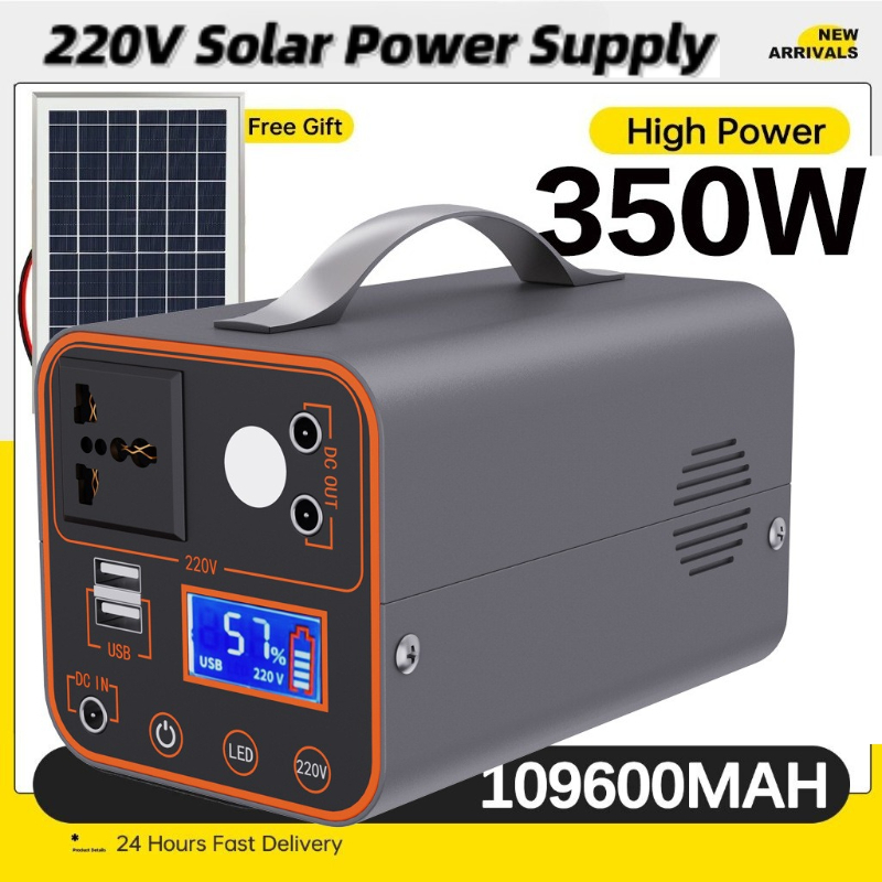 350W Portable Power Station 22 - Outdoor Lighting No Outlet ulasan dan harga