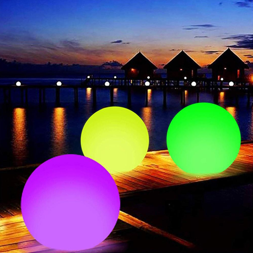 Outdoor LED Garden Ball 16 Col - Outdoor Lighting Around Pool ulasan dan harga