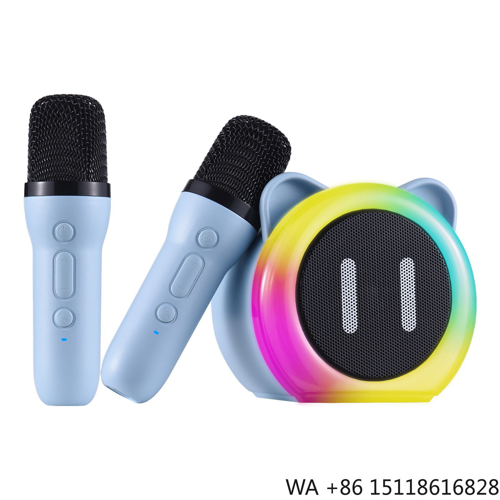 Karaoke Machine with 2 Wireles - Outdoor Lighting Garden ulasan dan harga