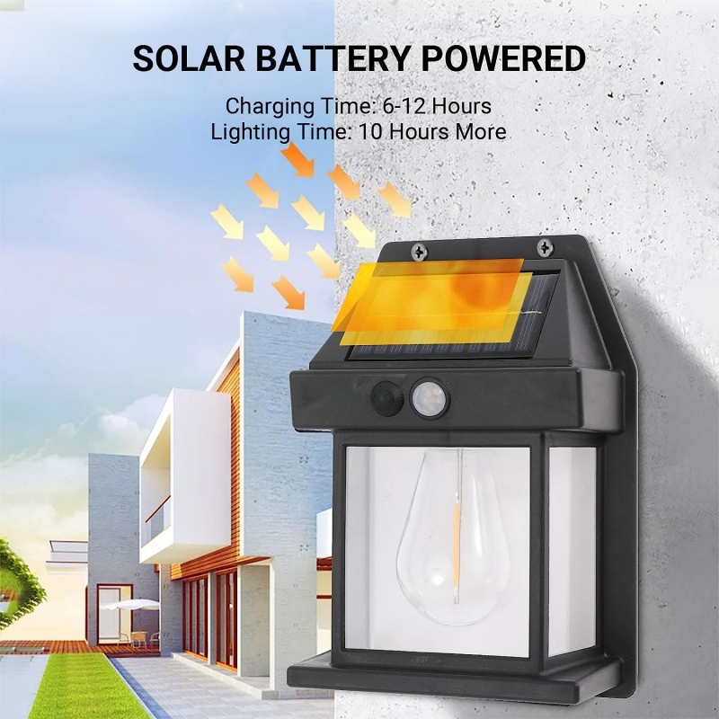 Outdoor Solar Wall Lamp IP65 W - Outdoor Lighting Linear ulasan dan harga