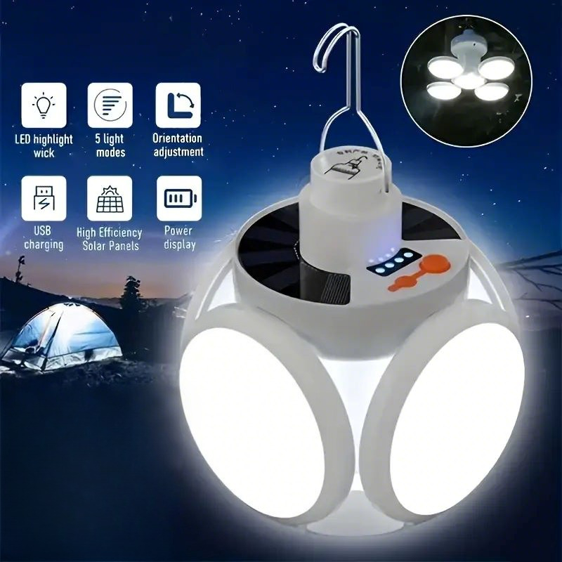 Solar Charging Light with Hook - Outdoor Lighting Transformer ulasan dan harga