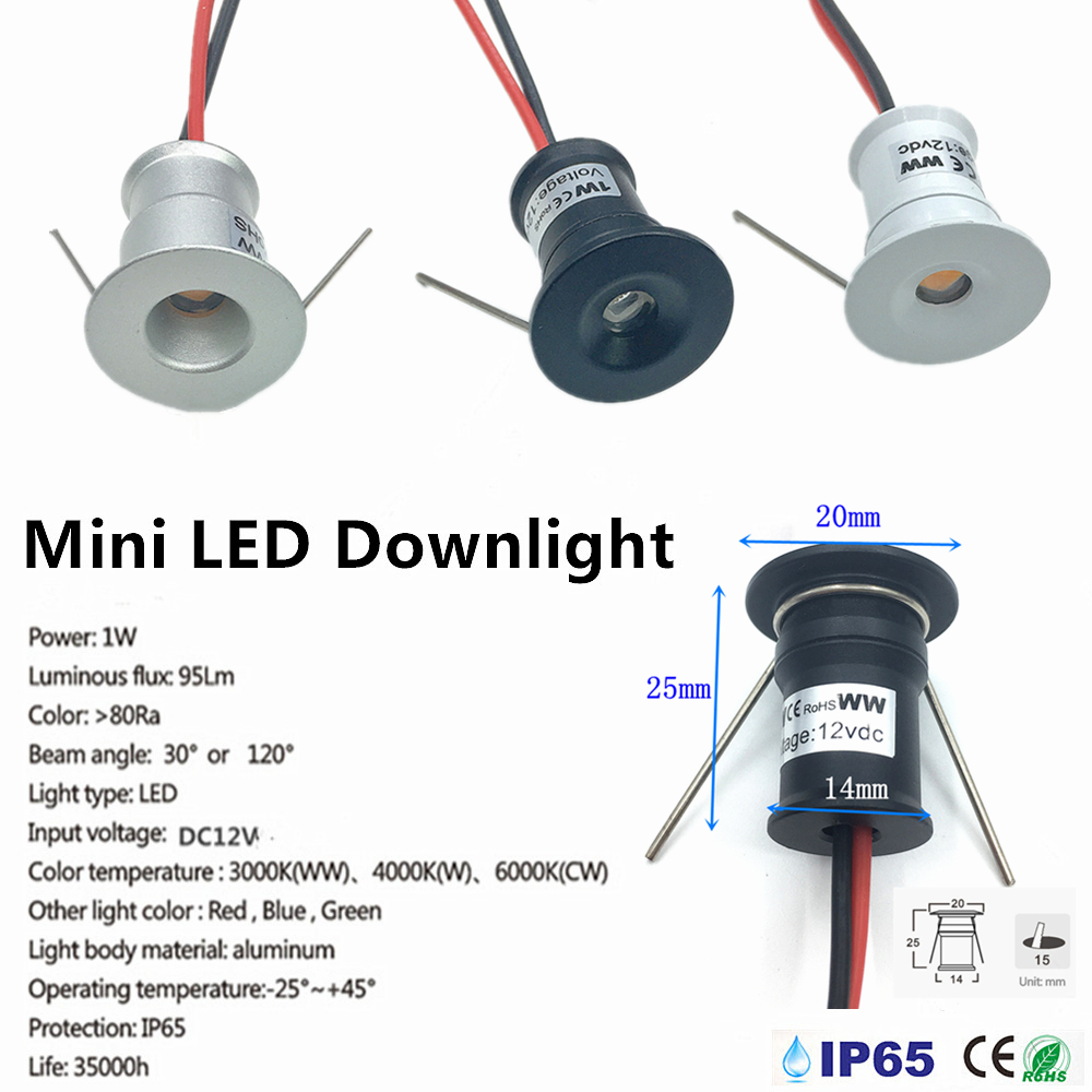 Mini Downlight LED 12V 15mm Re - Outdoor Lighting Under Roof ulasan dan harga