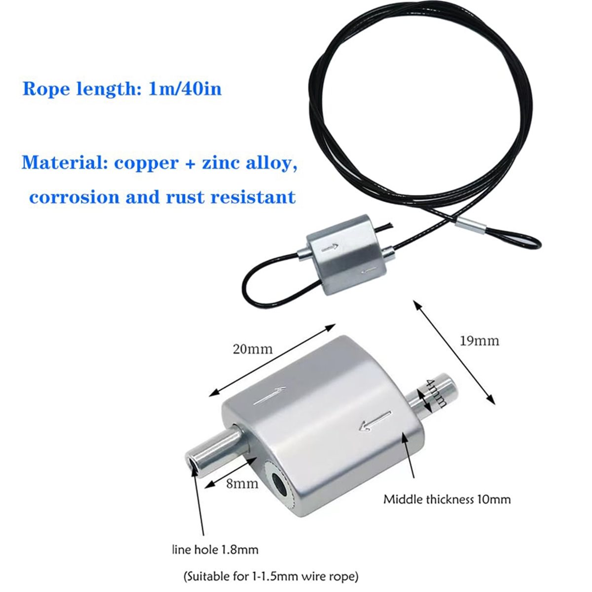618 Mega Sale 10Pcs Stainless  - Outdoor Lighting Cable ulasan dan harga